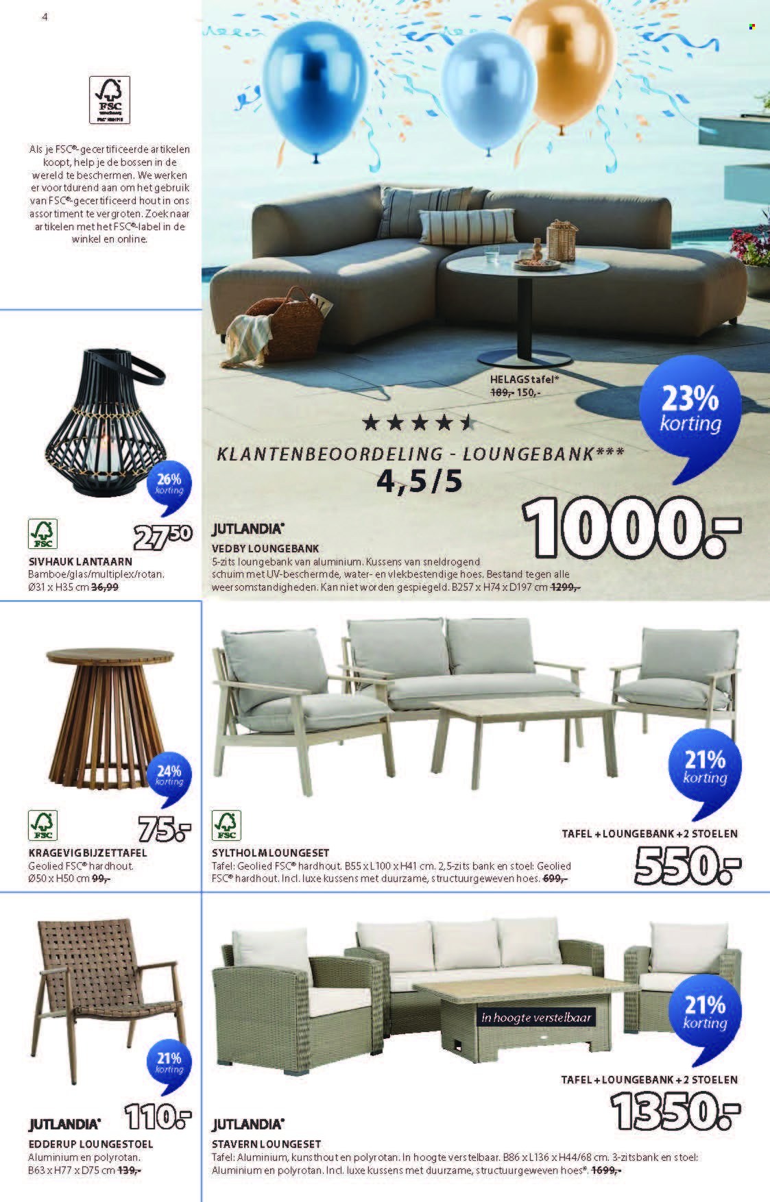 JYSK-aanbieding - 14/04/2025 - 18/05/2025. Pagina 1