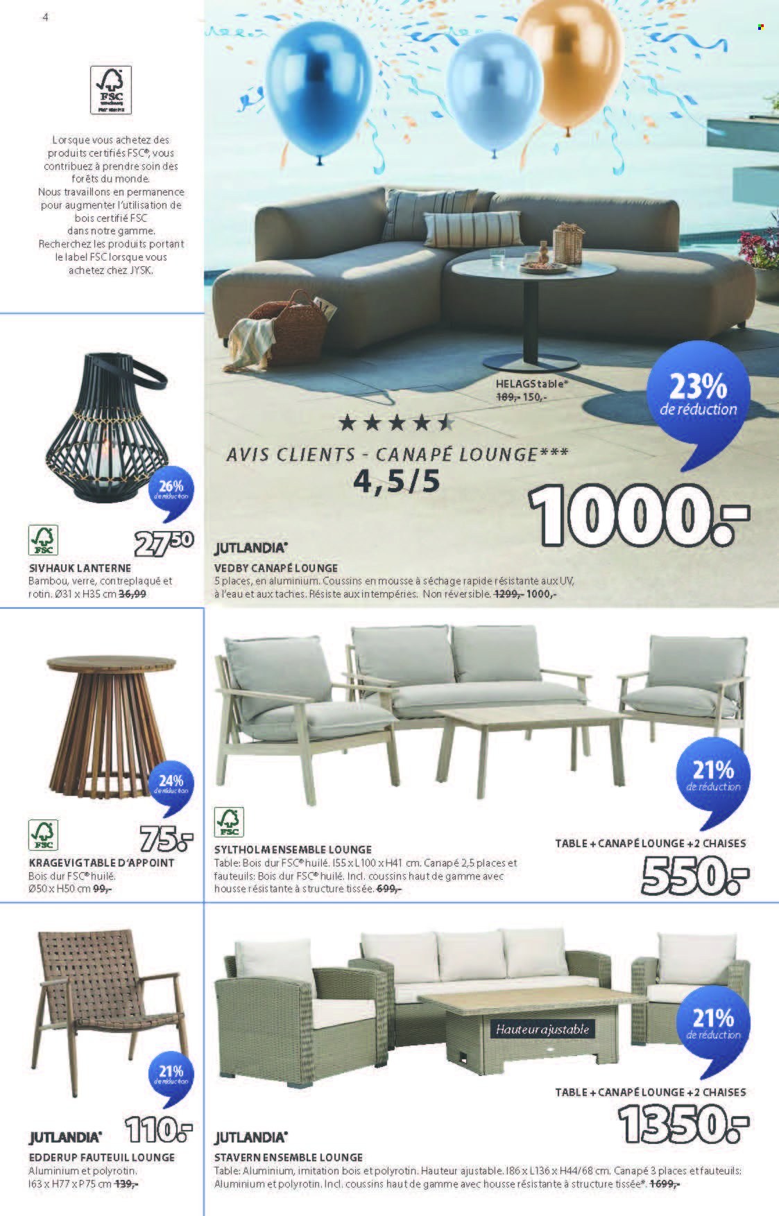 JYSK-aanbieding - 14/04/2025 - 18/05/2025. Pagina 1