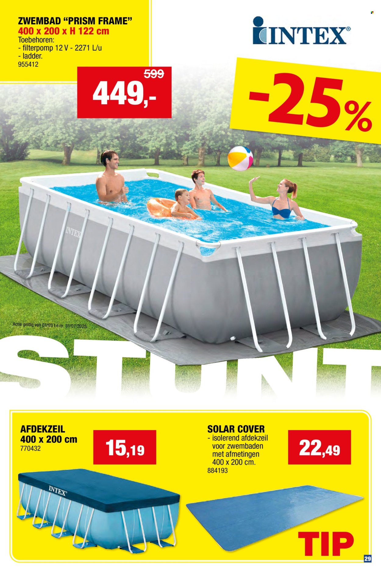 Hubo-aanbieding - 16/04/2025 - 31/07/2025. Pagina 1