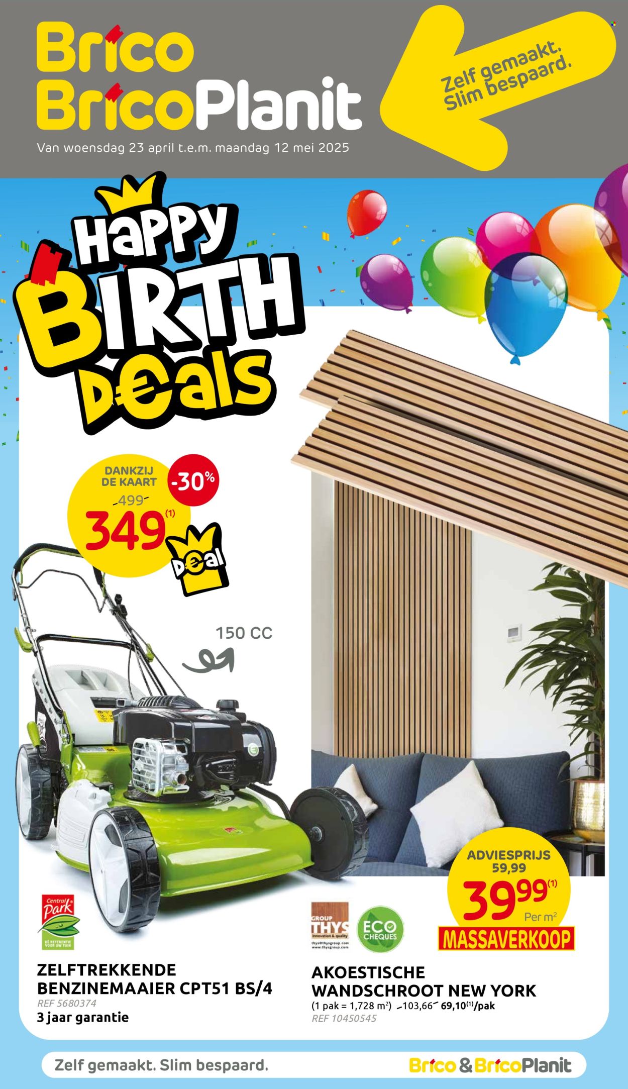 Brico-aanbieding - 23/04/2025 - 12/05/2025. Pagina 1