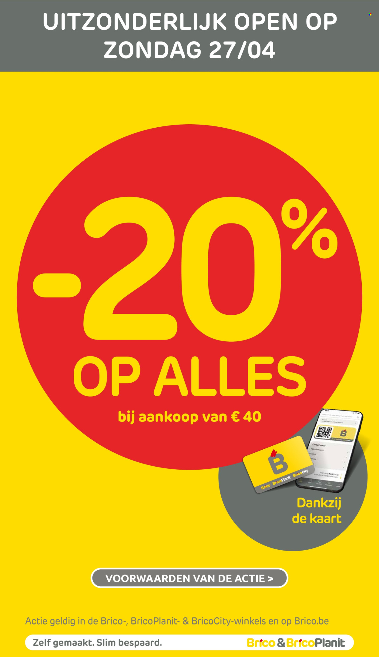 Brico-aanbieding - 23/04/2025 - 12/05/2025. Pagina 1