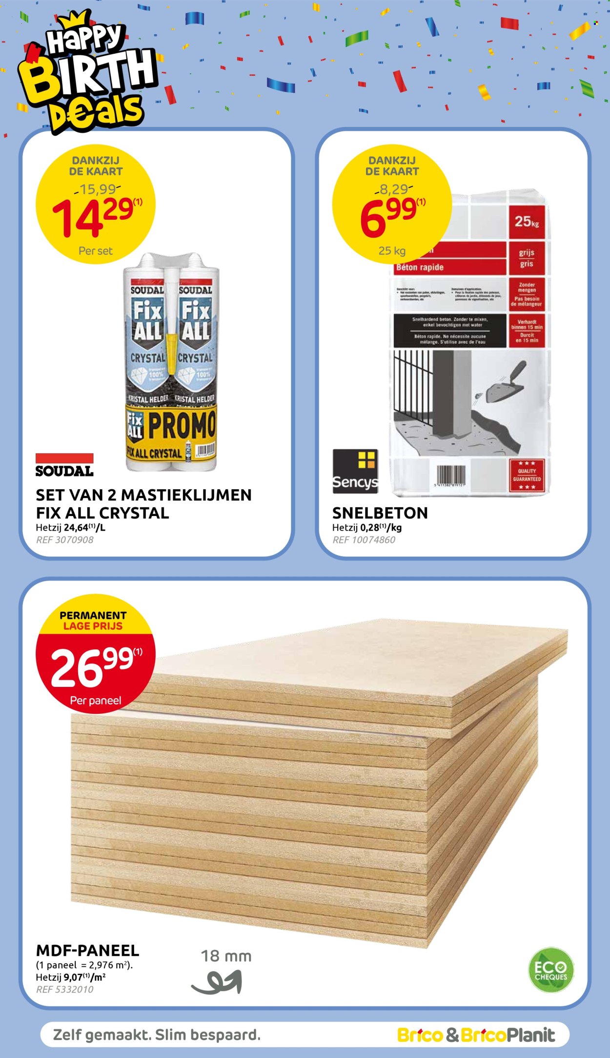 Brico-aanbieding - 23/04/2025 - 12/05/2025. Pagina 1