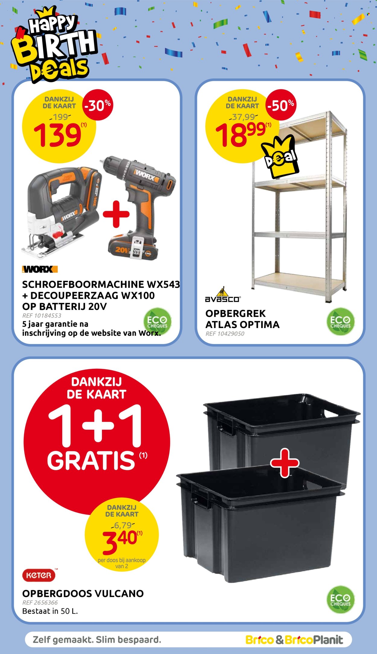 Brico-aanbieding - 23/04/2025 - 12/05/2025. Pagina 1