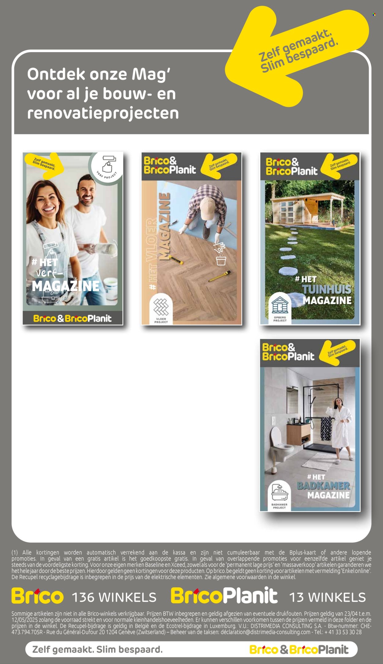 Brico-aanbieding - 23/04/2025 - 12/05/2025. Pagina 1