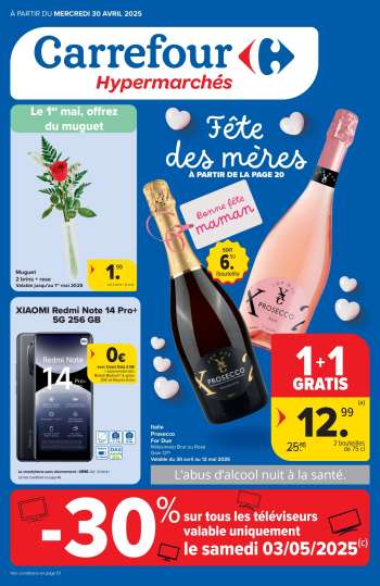 Carrefour hypermarkt-aanbieding - 30/04/2025 - 12/05/2025.