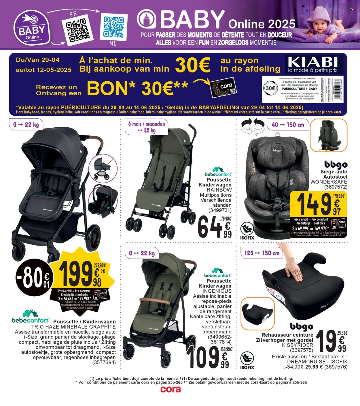 Cora-aanbieding - 29/04/2025 - 12/05/2025. Pagina 1