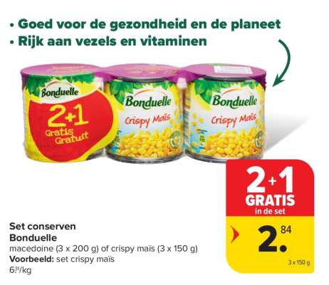 Bonduelle Set Conserven