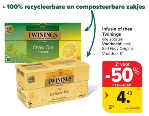 Twinings Infusie of thee