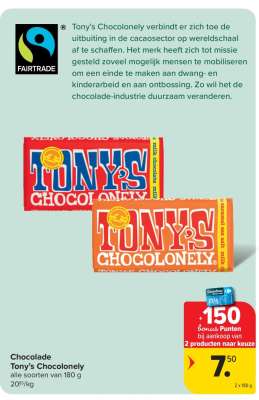 Chocolade Tony's Chocolonely
