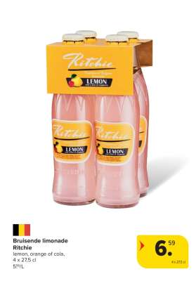 Bruisende limonade Ritchie
