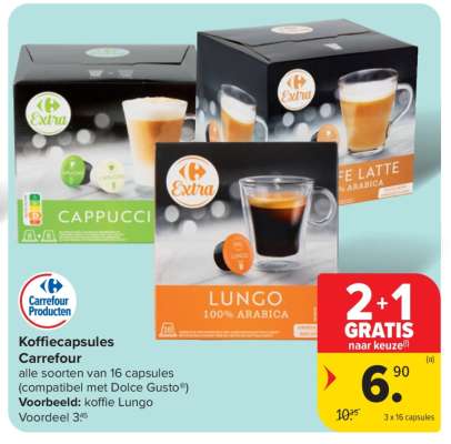 Koffiecapsules Carrefour
