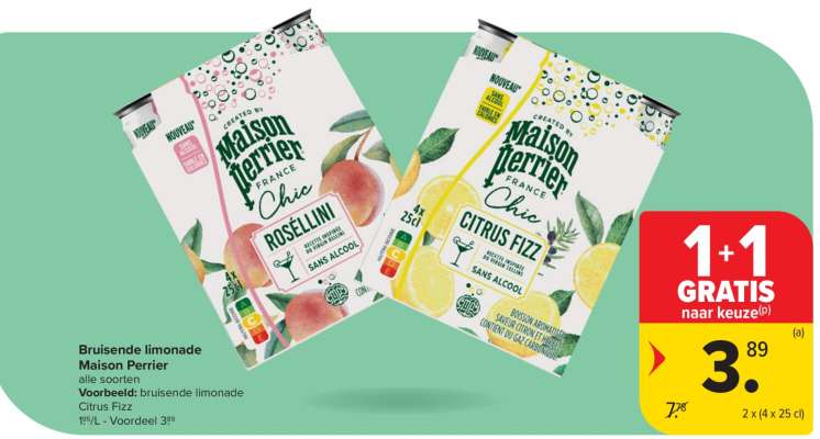 Maison Perrier Bruisende limonade