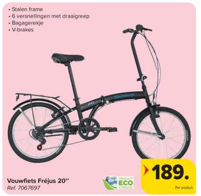 Vouwfiets Fréjus 20”