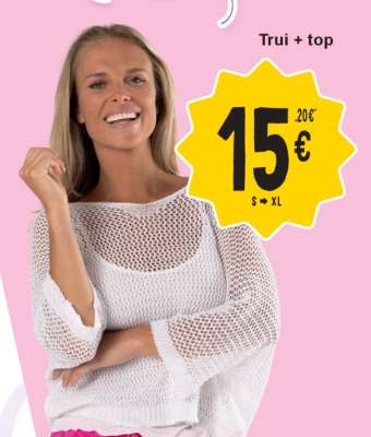 Trui + top