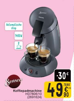 Senseo Koffiepadmachine HD7806/10