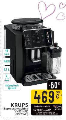 KRUPS Espressomachine YY5514FD
