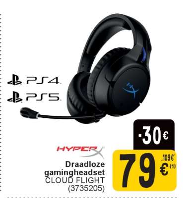 HYPERX Draadloze gamingheadset CLOUD FLIGHT