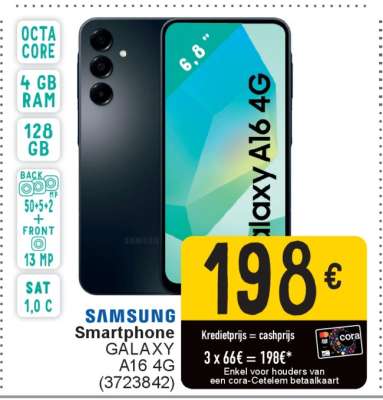 SAMSUNG Smartphone GALAXY A16 4G