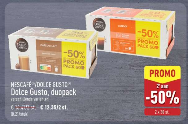 NESCAFÉ®/DOLCE GUSTO® Dolce Gusto, duopack