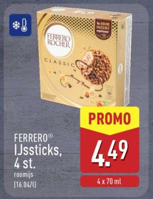 FERRERO IJssticks, 4 st.