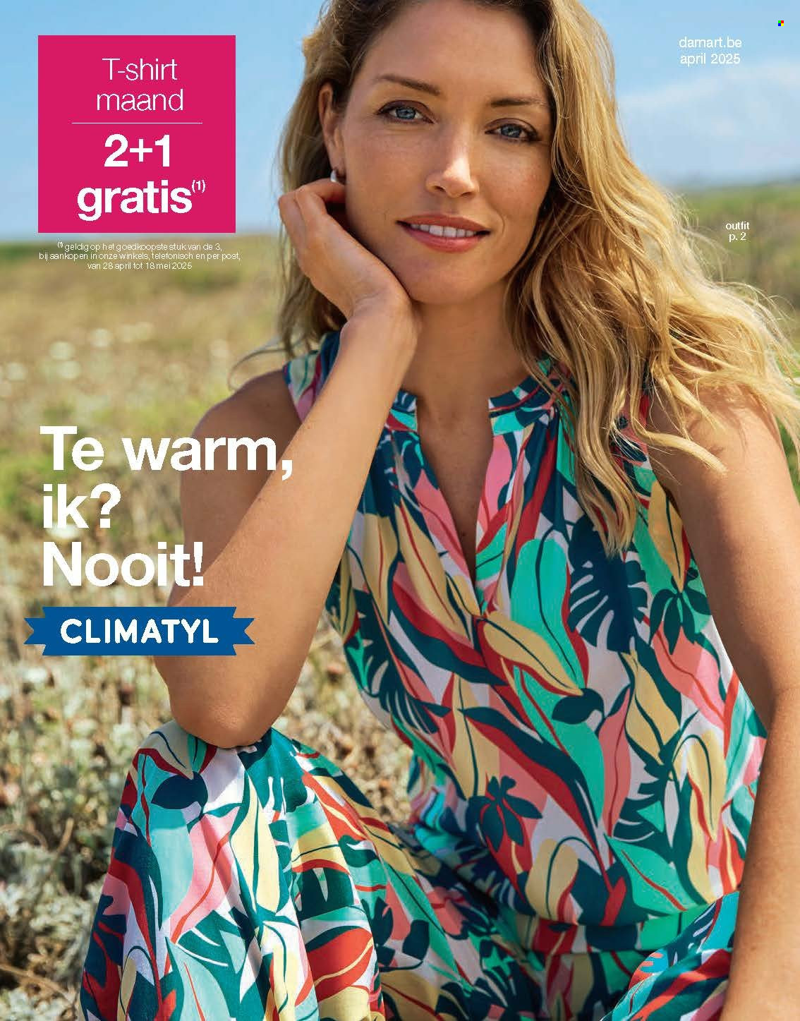 Damart-aanbieding. Pagina 1