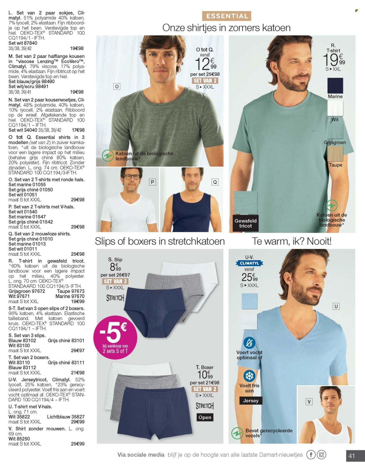 Damart-aanbieding. Pagina 1
