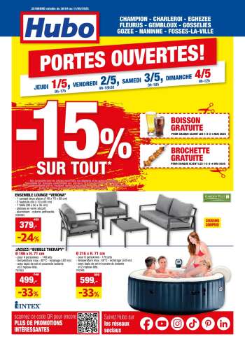 Hubo-aanbieding - 30/04/2025 - 11/05/2025.