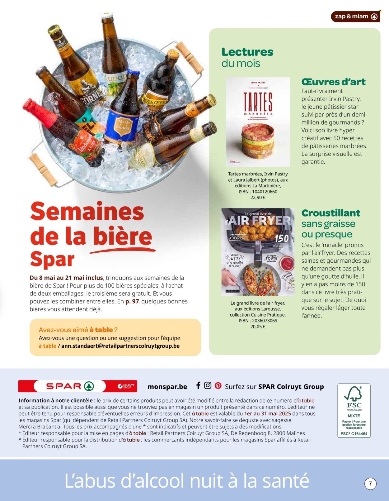 SPAR-aanbieding - 01/05/2025 - 31/05/2025. Pagina 1