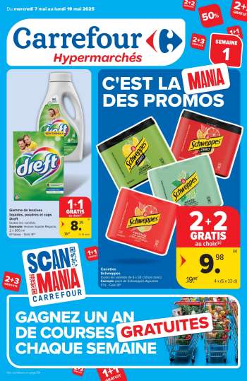 Carrefour hypermarkt-aanbieding - 07/05/2025 - 19/05/2025.