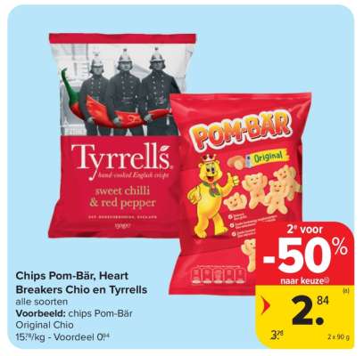Chips Pom-Bär, Heart Breakers Chio en Tyrrells