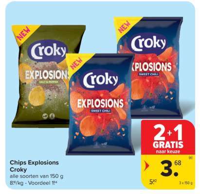Chips Explosions Croky