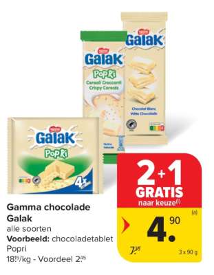 Gamma chocolade Galak