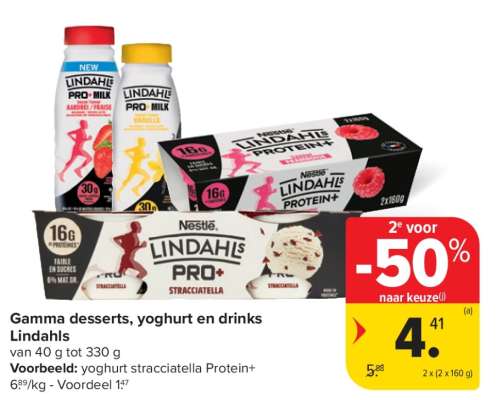 Lindahls desserts, yoghurt en drinks