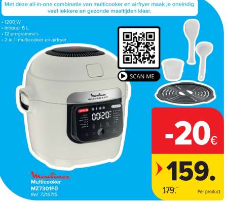 Moulinex Multicooker MZ7301FO