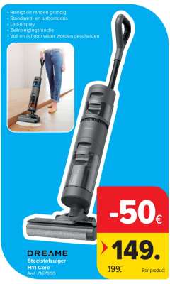 DREAME Steelstofzuiger H11 Core