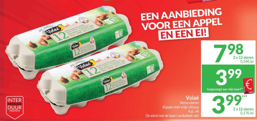 Volaté Verse eieren