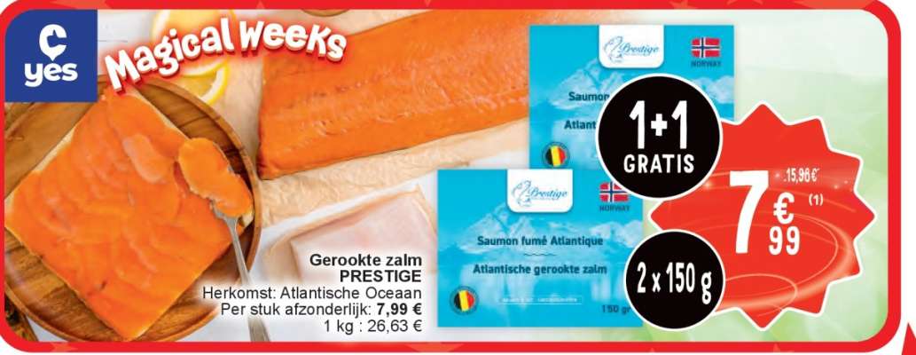 Gerookte zalm PRESTIGE