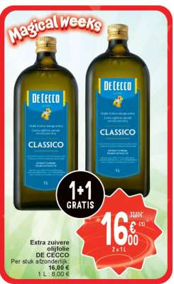 Extra zuivere olijfolie DE CECCO