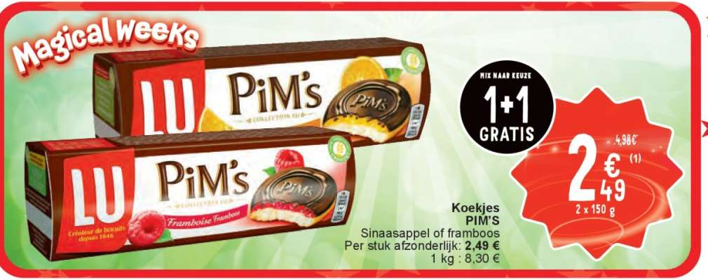 Koekjes PiM's