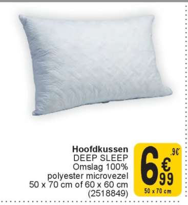 Hoofdkussen DEEP SLEEP