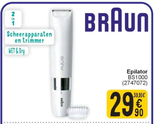 Braun Epilator BS1000