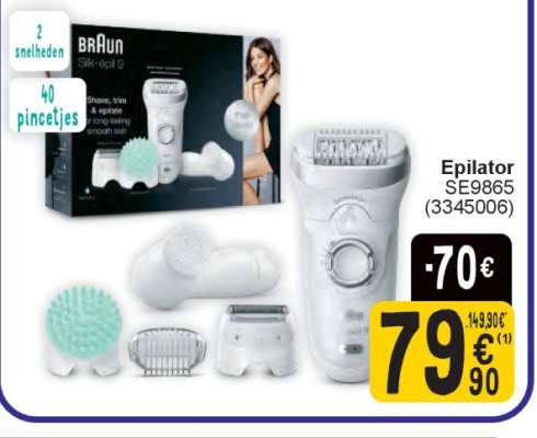 Epilator SE9865