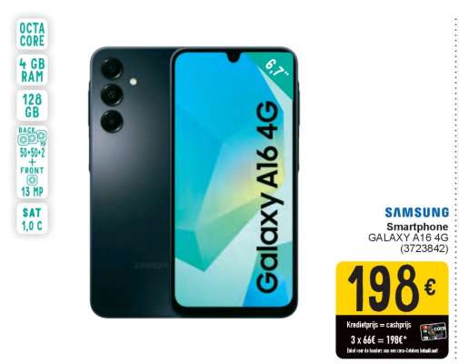 SAMSUNG Smartphone GALAXY A16 4G