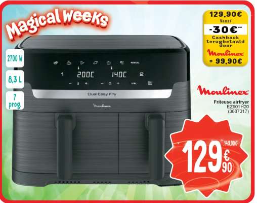 Moulinex Friteuse airfryer EZ961H20