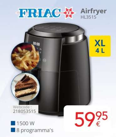 FRIAC Airfryer HL3515