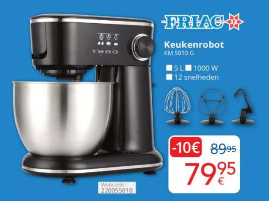 FRIAC Keukenrobot KM 5010 G