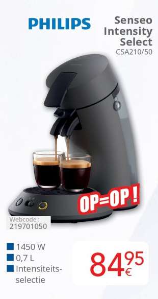 Philips Senseo Intensity Select CSA210/50