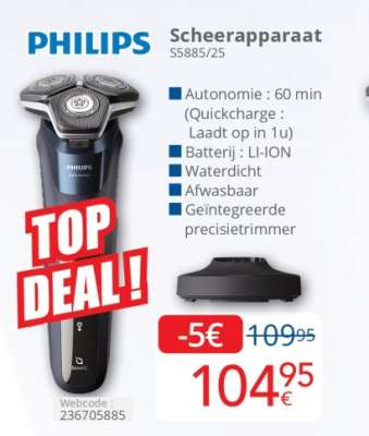 Philips Scheerapparaat S5885/25