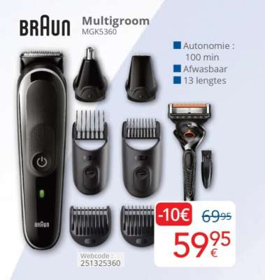 Braun Multigroom MGK5360