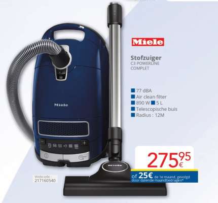 Miele Stofzuiger C3 Powerline Complet